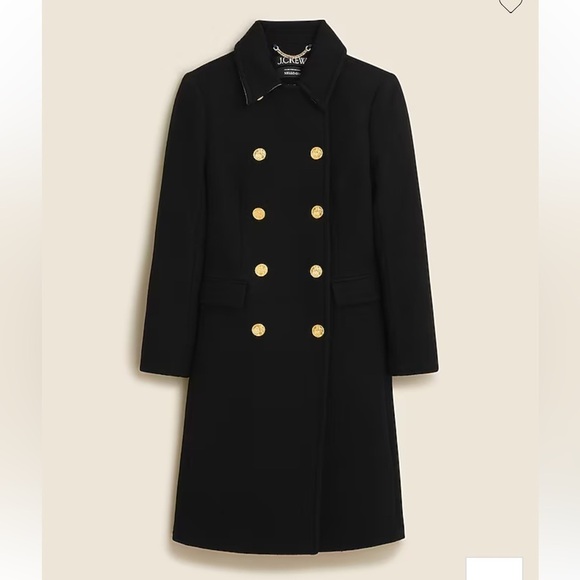 J. Crew Warwick topcoat in Italian stadium-cloth wool blend - Picture 1 of 2